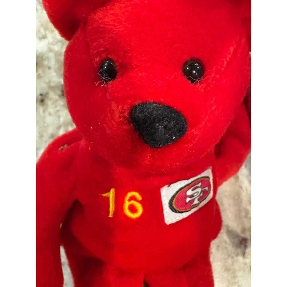 Joe Montana 16 San Francisco 49ers NFL Plush Salvino's Bammers Super Bowl Series - Picture 3 of 9